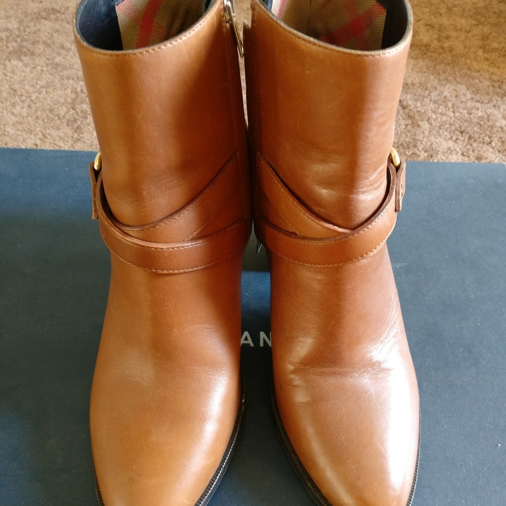 Burberry bedford ankle boots